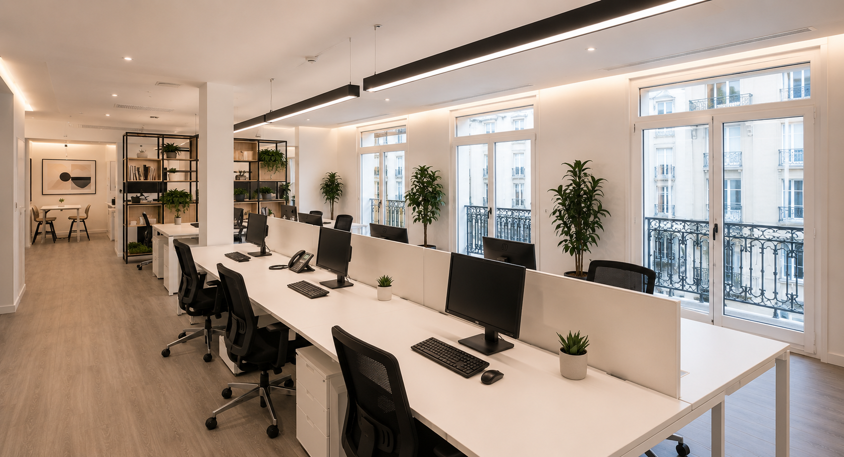 Ouvrir un nouveau chapitre — Société de cosmétique, Paris 8ème — aménagement de bureaux par PERÉLIA